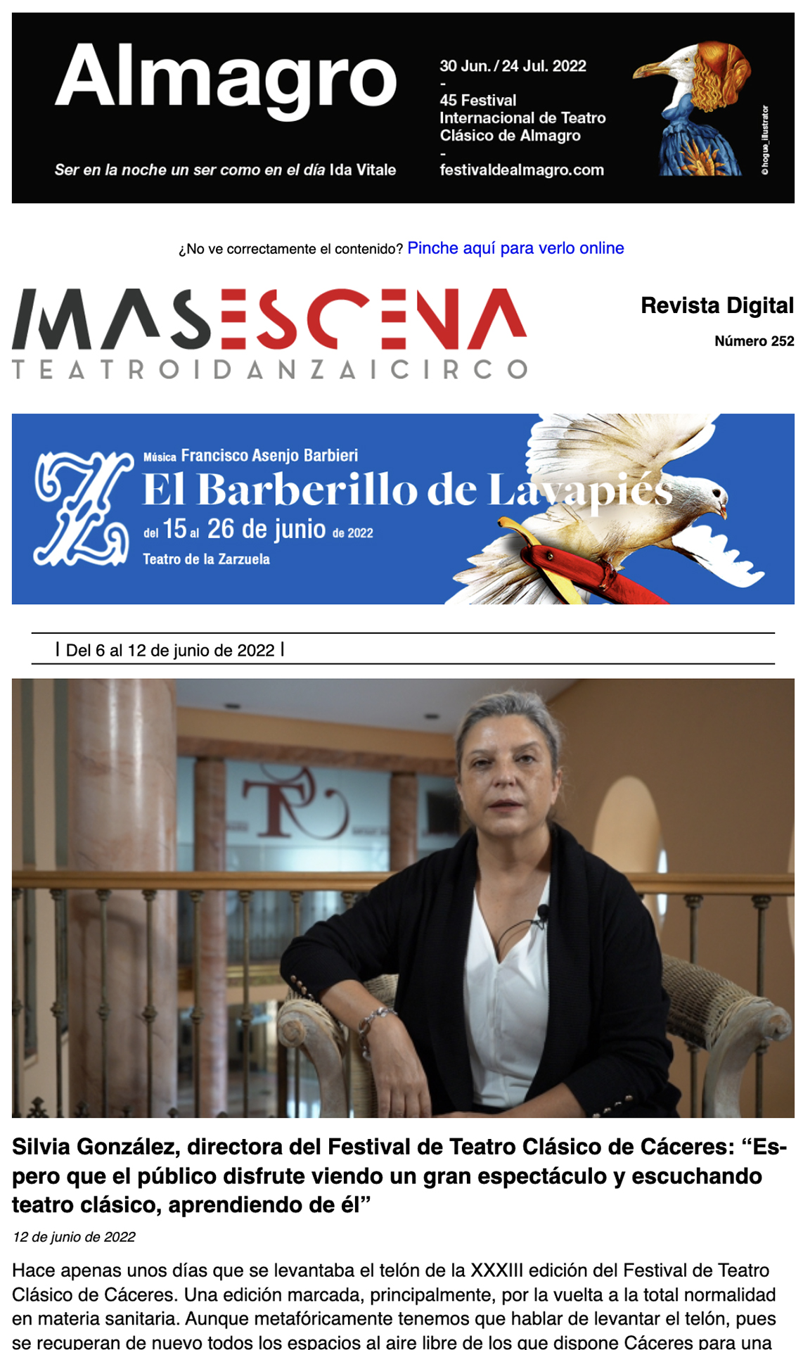 Masescena - Boletín nº 252