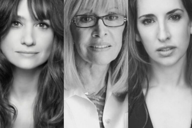 Imagen de las integrantes del homenaje