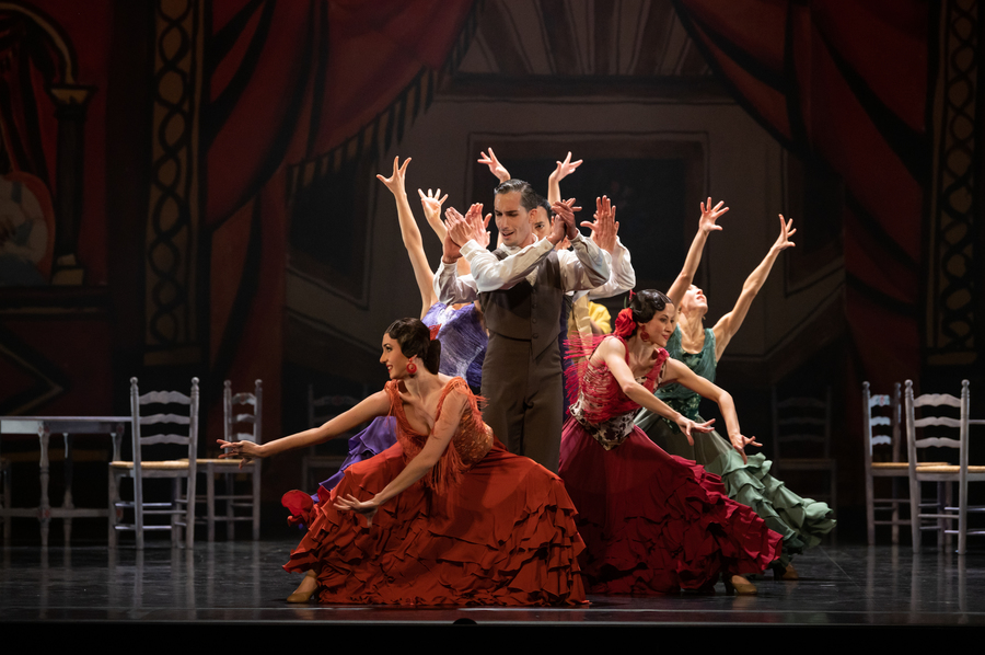Puesta en escena de "Tablao" coreografiado por Antonio Najarro
