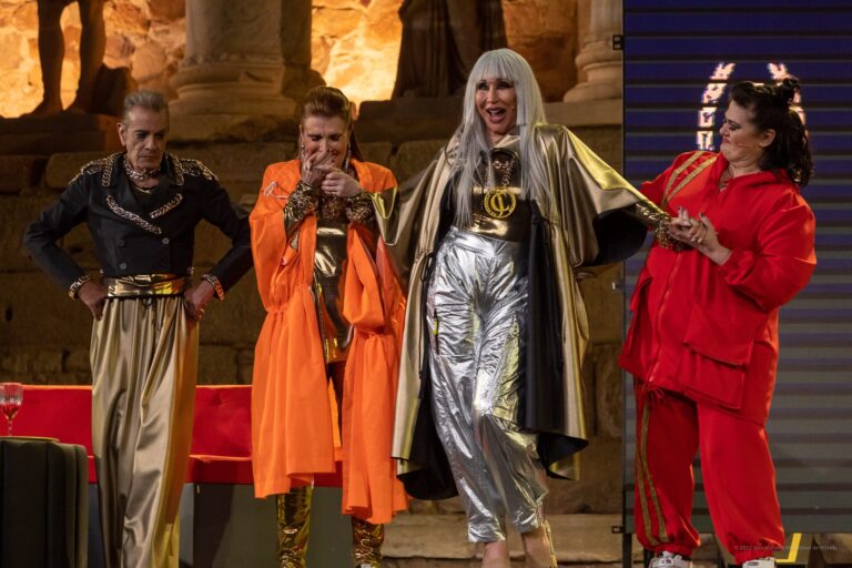 Imagen de escena de la propuesta argentina de "Julio César" de William Shakespeare