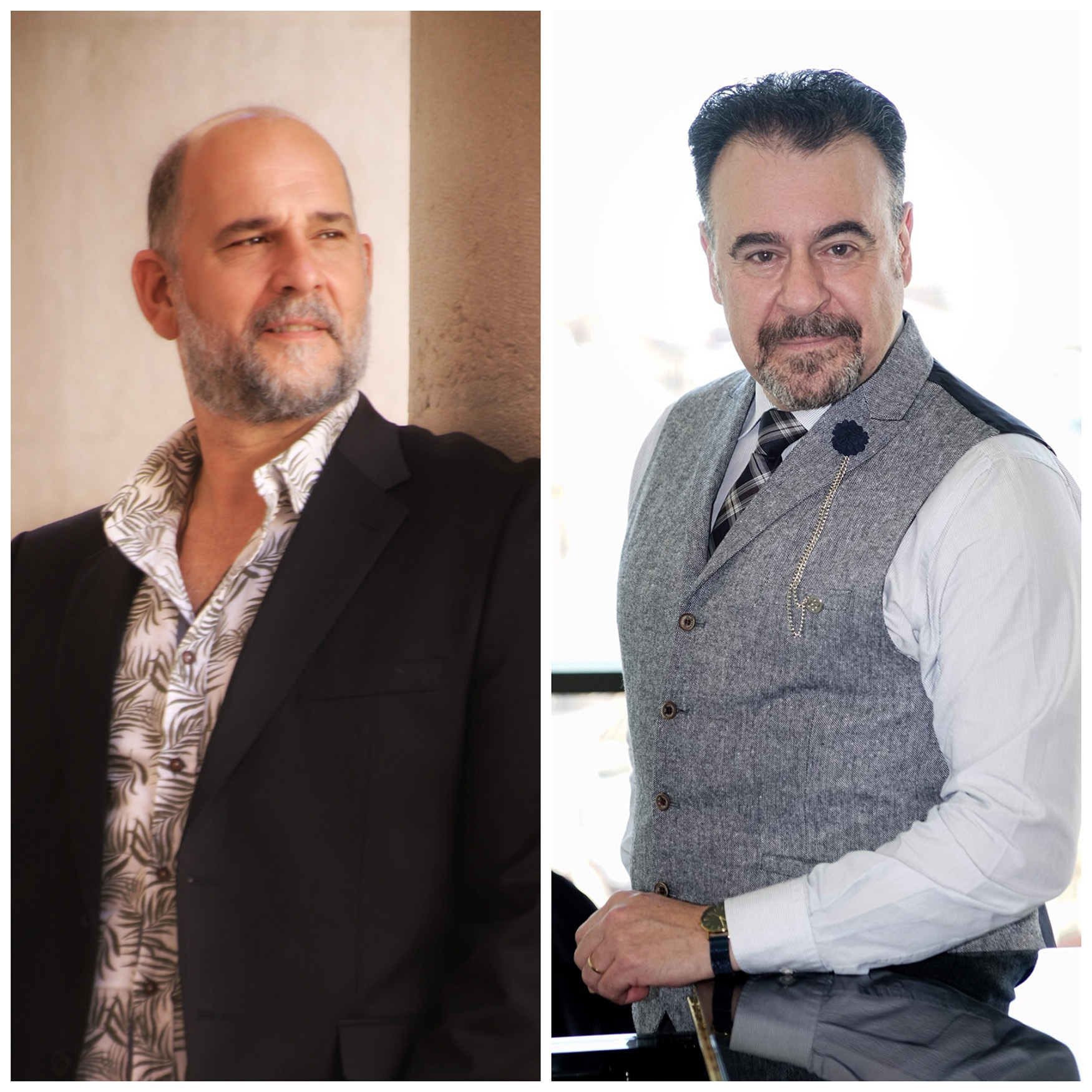 Juan Jesús Rodríguez (izquierda) y Carlos Álvarez