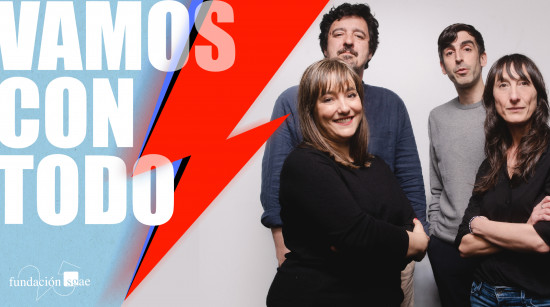 El equipo de 'Vamos con todo' retratado por Luis Gaspar