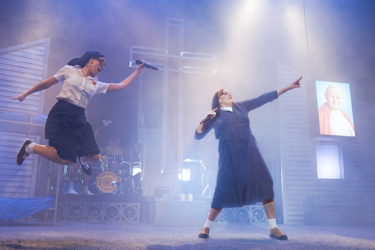 Una escena del musical
