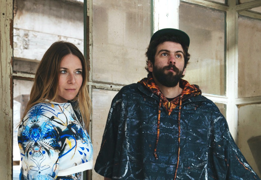 Los artistas Rocío Márquez y Bronquio