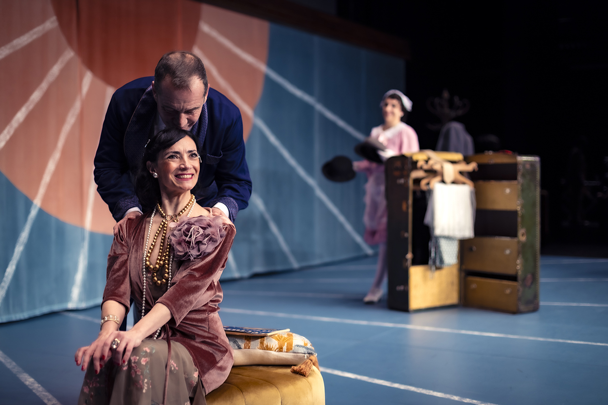 Una escena de la obra