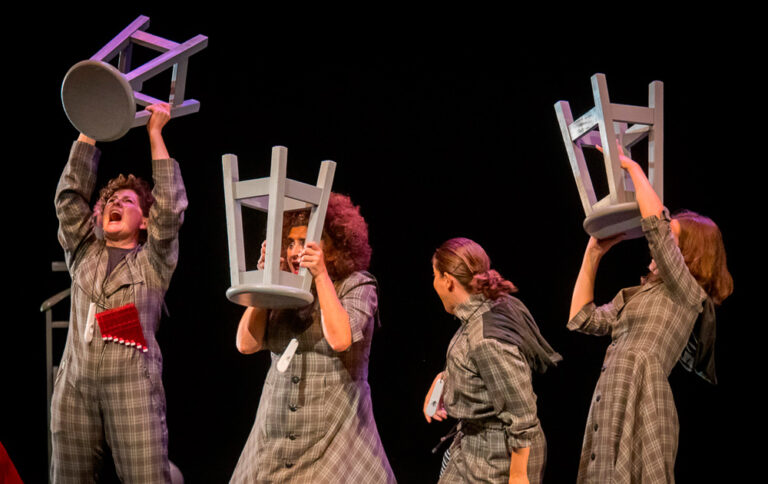 Una escena de la obra