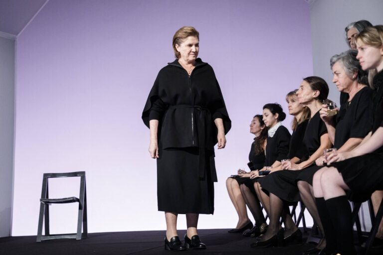 Una escena de la obra "La casa de Bernarda Alba" en el Centro Dramático Nacional