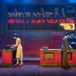 Imagen de una escena del musical 'El tiempo entre costuras'