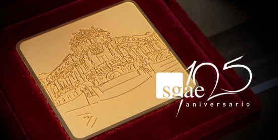 Medalla 125 aniversario SGAE