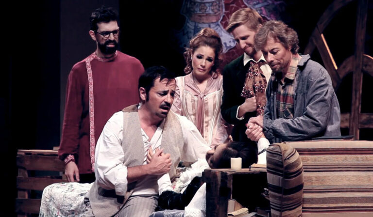 Imagen de una escena de 'La Bohème'