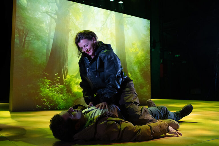 Imagen de una escena de la obra