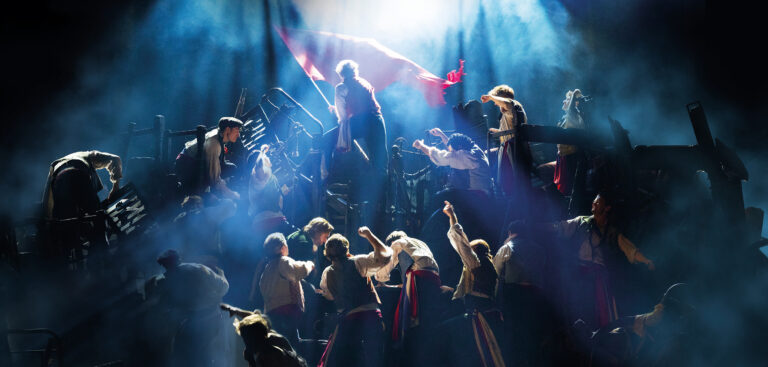 Imagen de la producción en Londres