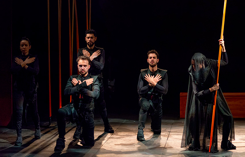 Imagen de una escena de la obra