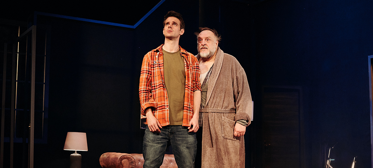 Un instante de la representación