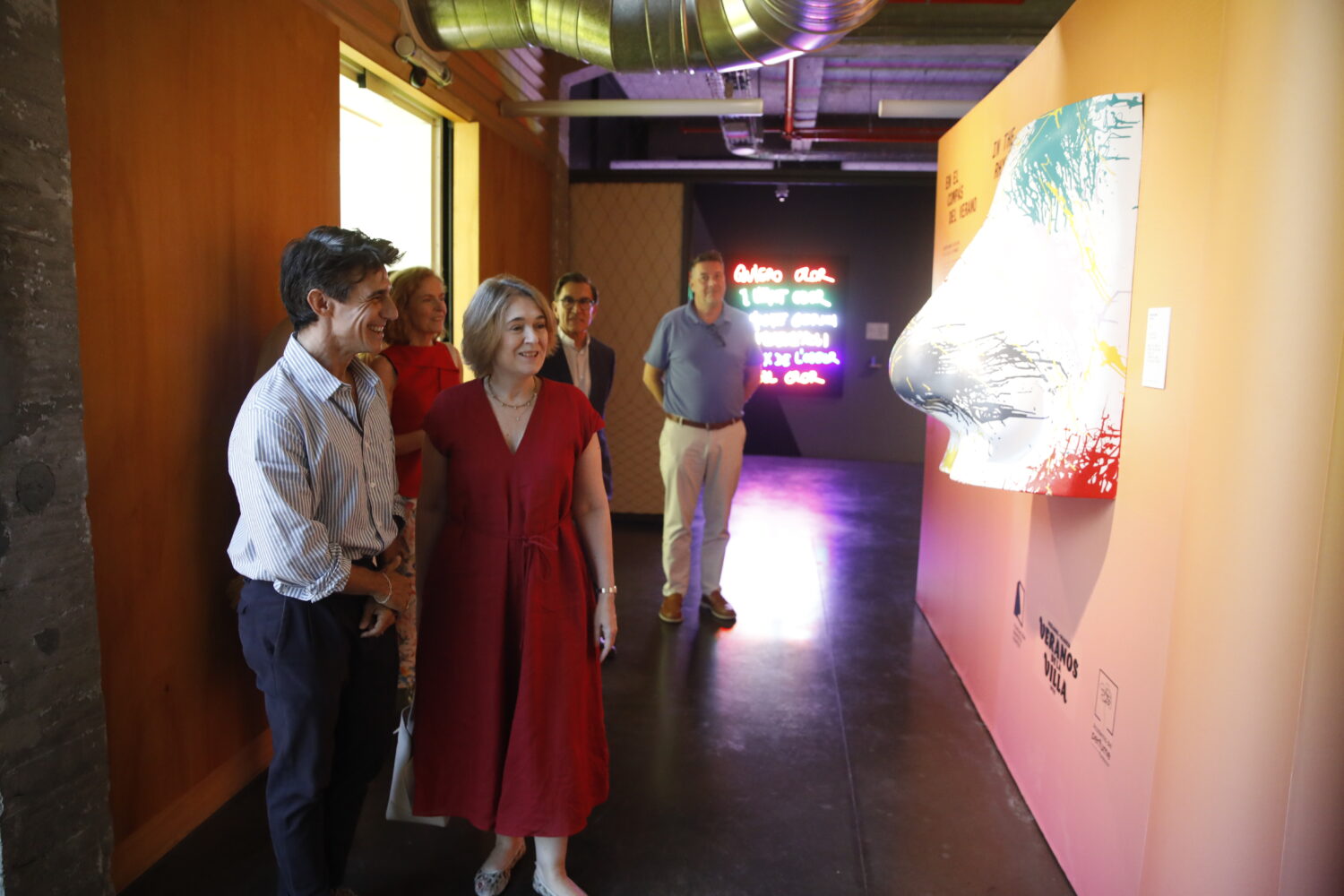Inauguración de la exposición 'En el compás del verano' de Veranos de la Villa