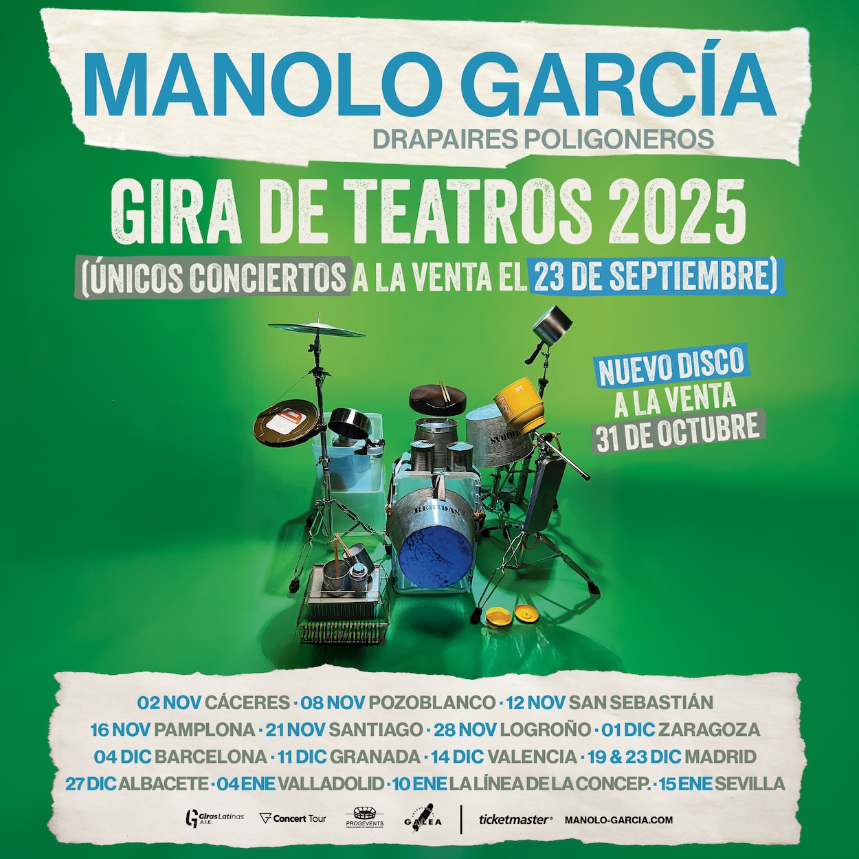 Imagen promocional de los conciertos