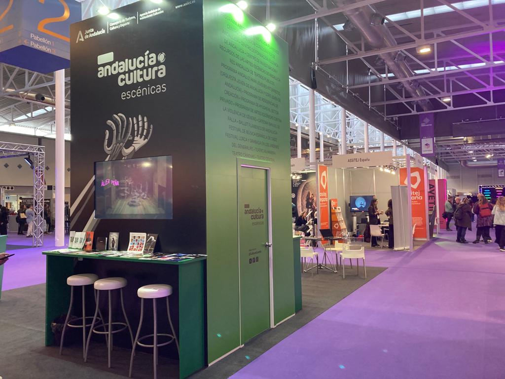 El stand de la Junta de Andalucía en Mercartes