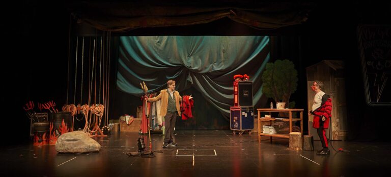 Imagen de una escena de la obra