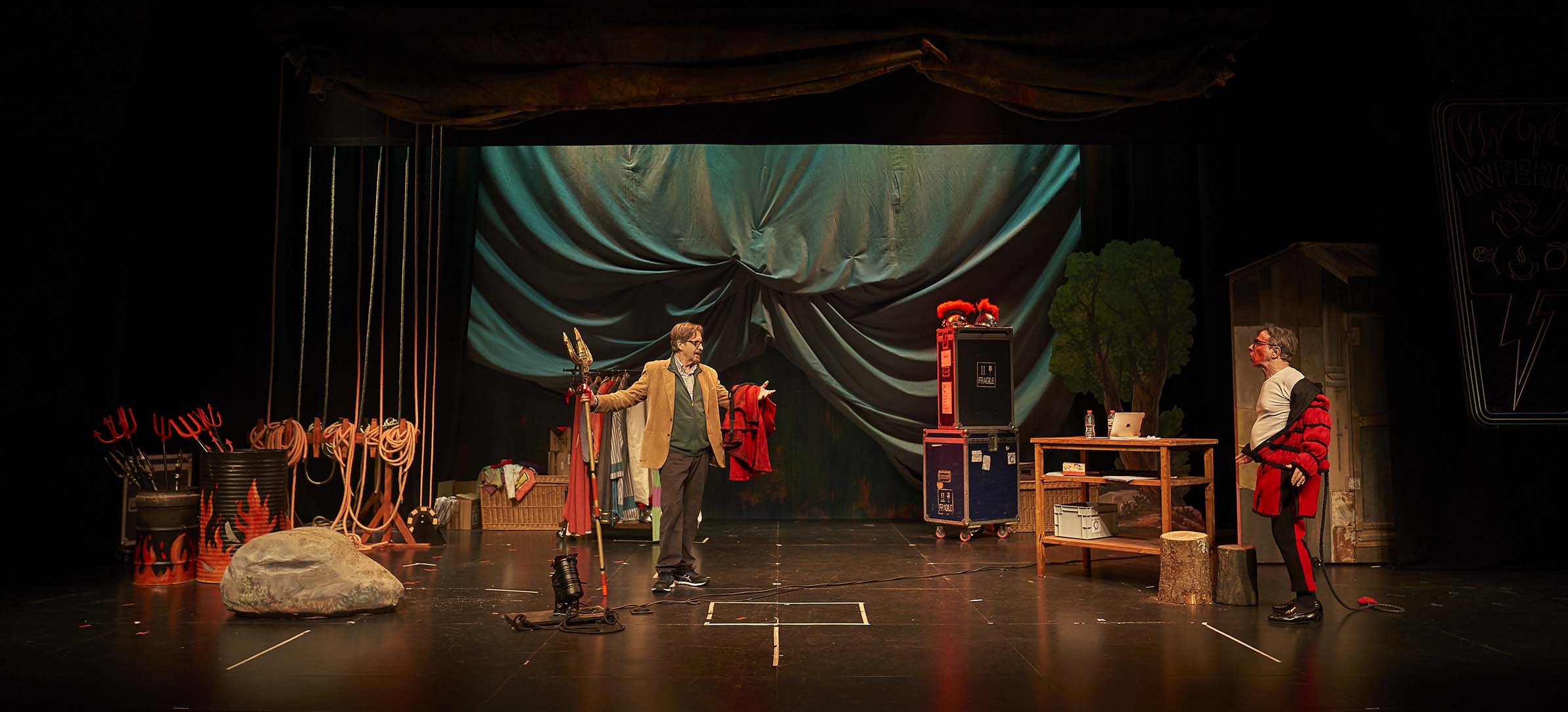 Imagen de una escena de la obra