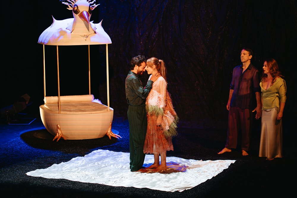 Leonardo Ortizgris, Isabel Pamo, Germán Torres y Lucía Quintana