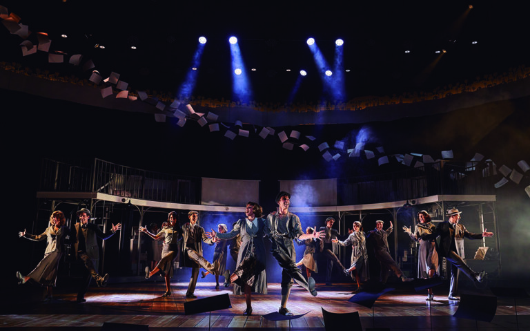 Imagen de una escena de la producción