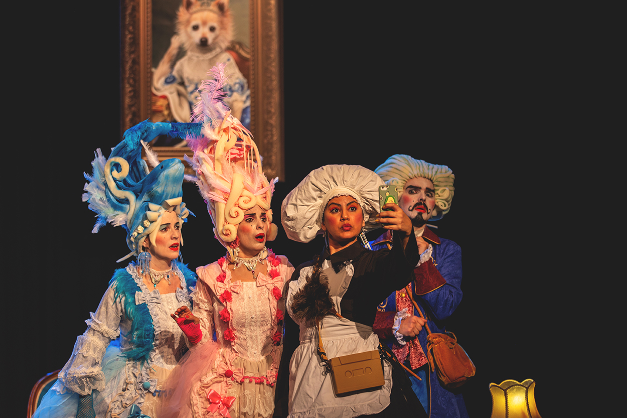 Imagen de una escena de la obra 'Las preciosas ridículas'