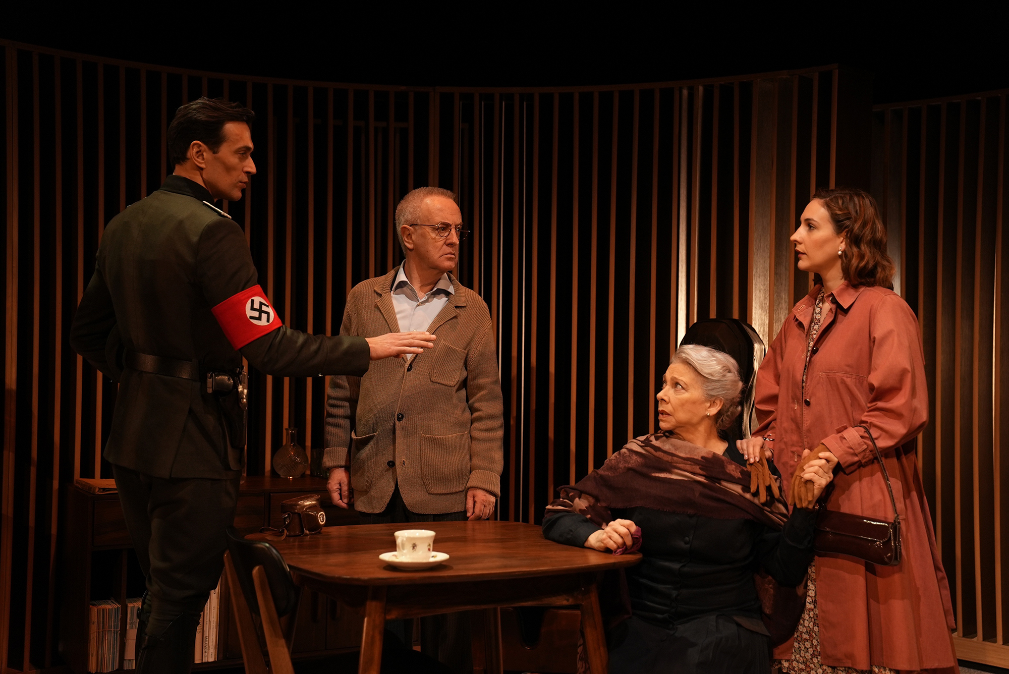 Imagen de una escena de la obra 'Música para Hitler'