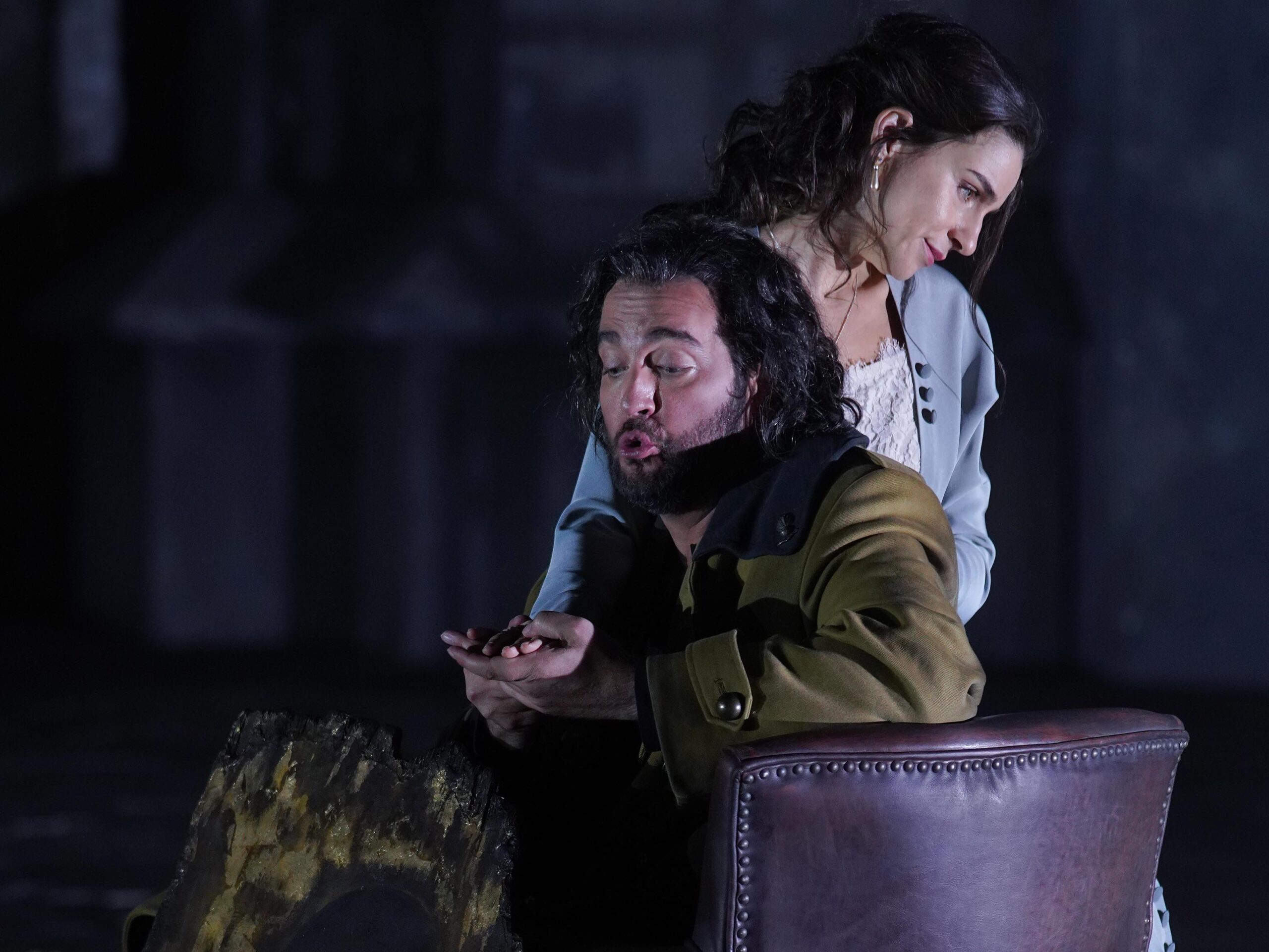 Asmik Grigorian (Desdemona) y Brian Jagde (Otello)