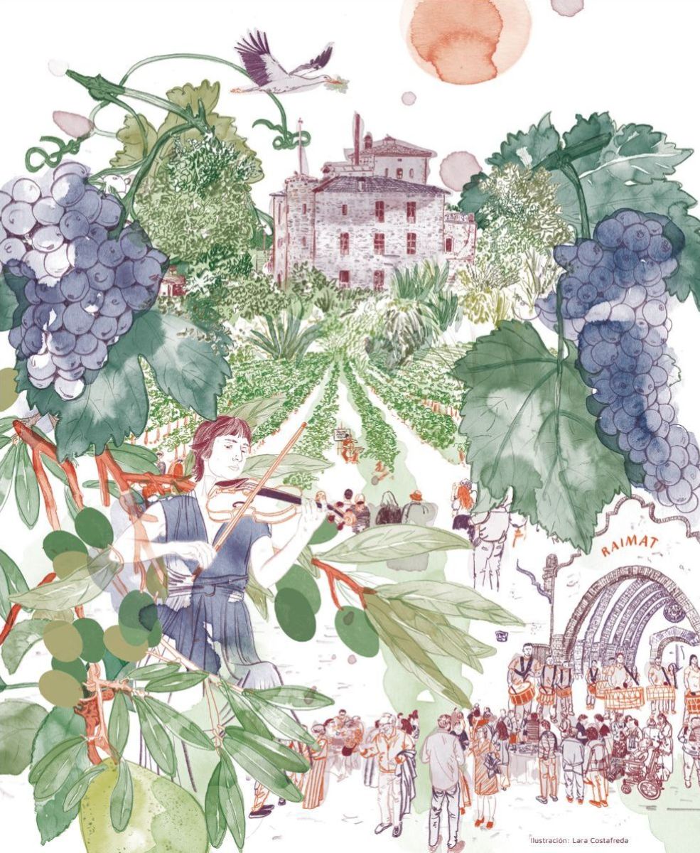 Imagen promocional del Raimat Arts Festival