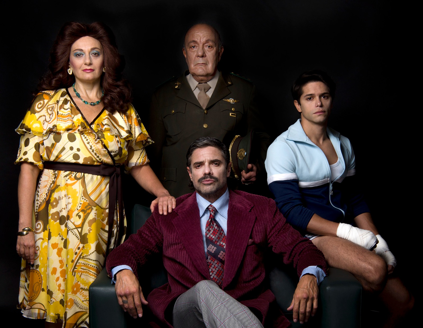 Imagen del elenco de 'Sansón de las Islas'