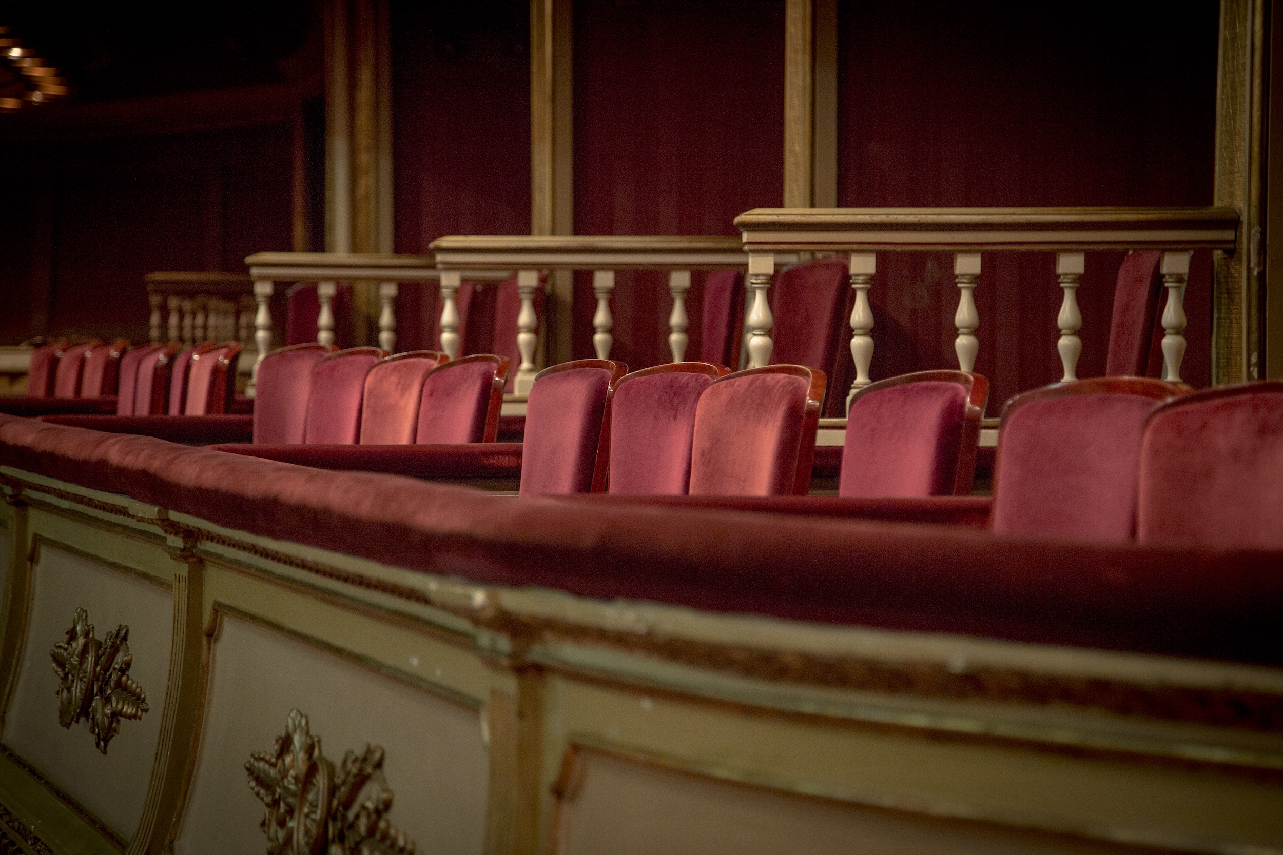 Imagen del interior del Teatro de la Zarzuela