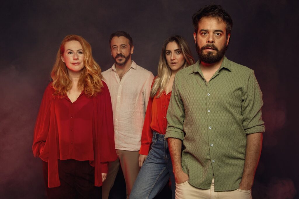 Lucía Quintana, Germán Torres, Isabel Pamo y Leonardo Ortizgris