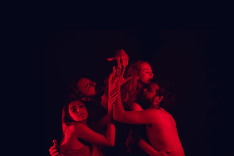 Isabel Pamo, Germán Torres, Lucía Quintana y Leonardo Ortizgris