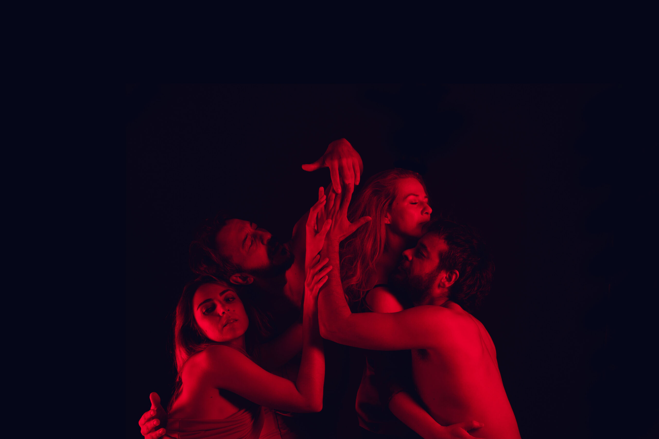 Isabel Pamo, Germán Torres, Lucía Quintana y Leonardo Ortizgris