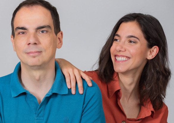 Alberto Conejero y Natalia Huarte
