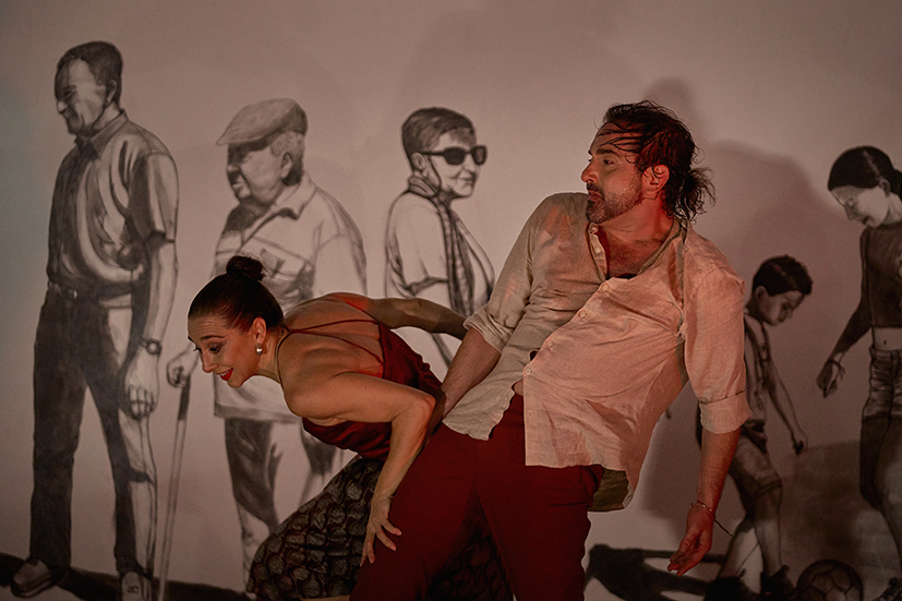 Imagen de una escena de la producción