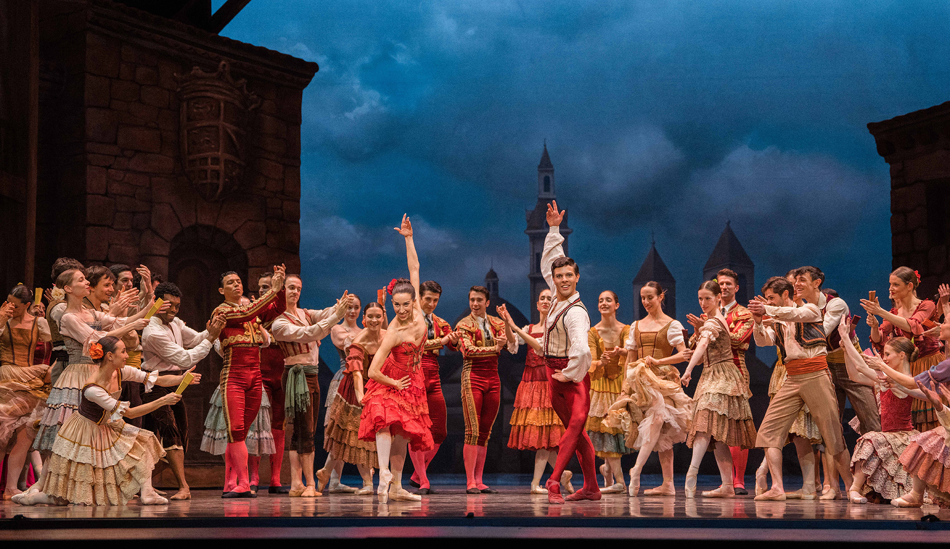 Imagen de una escena del ballet 'Don Quijote'