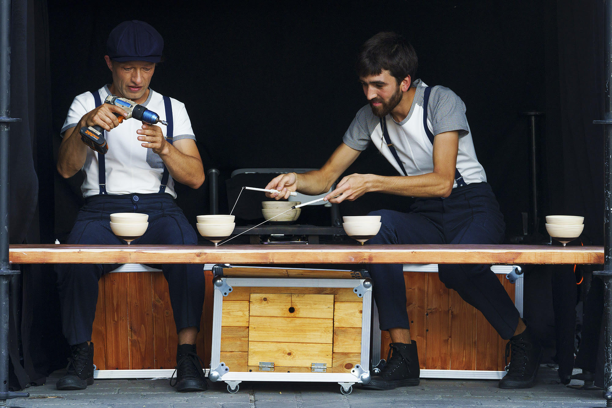 Espectáculo 'Ejes' de la Cía. Zirkozaurre