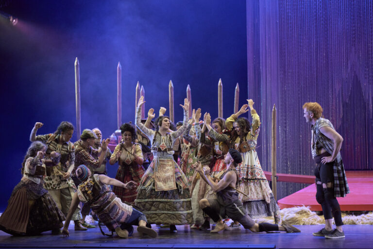 Imagen de una escena de la obra