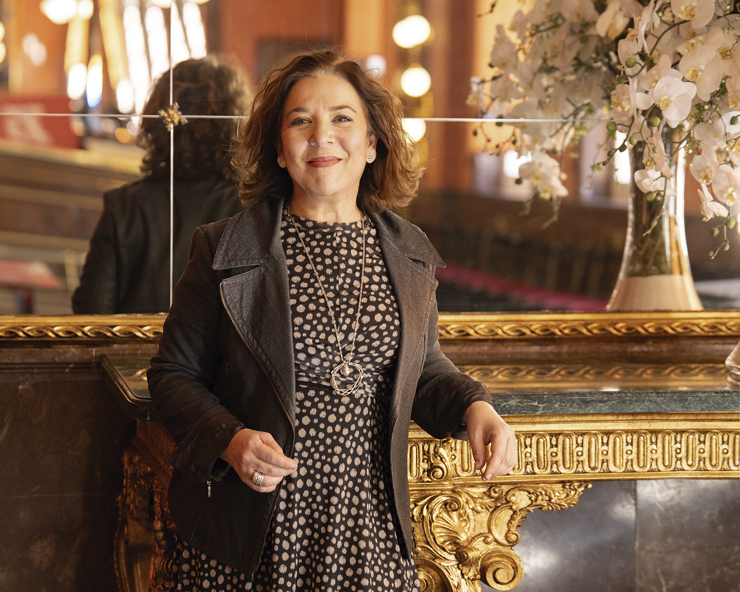 Isamay Benavente en el Ambigú del Teatro de la Zarzuela