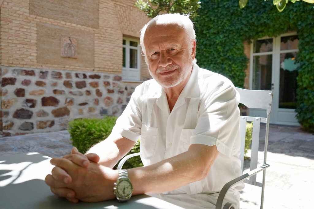 Imagen de Juan Echanove en el Parador de Almagro