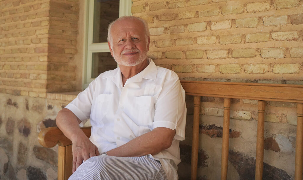 Imagen de Juan Echanove en el Parador de Almagro