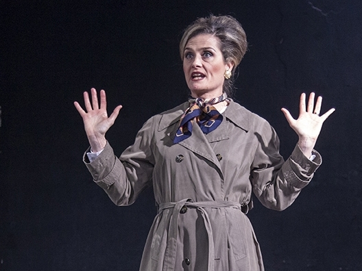 Lucila Gandolfo en La maestra serial. La actriz hará también un homenaje a Julie Andrews.