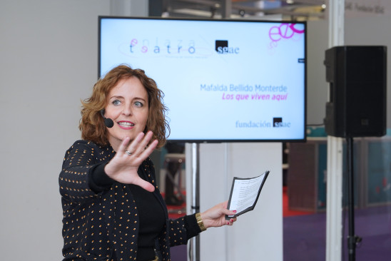 Mafalda Bellido participa en 'EnlazaTeatro SGAE 2023' en Mercartes
