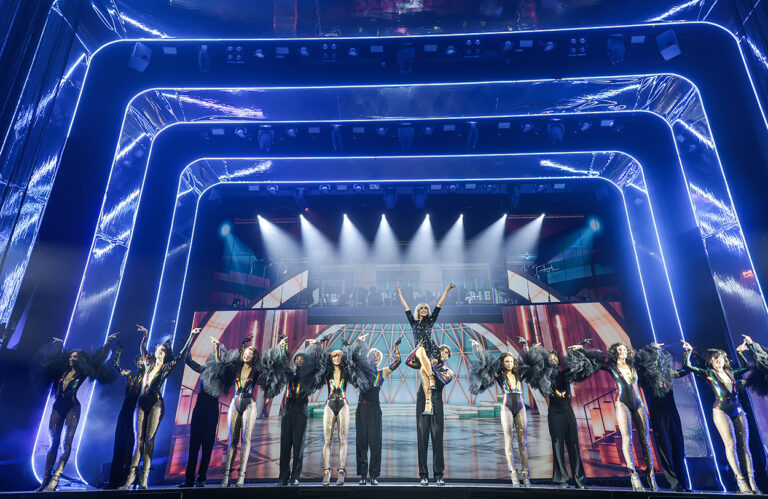 Imagen de una escena del musical