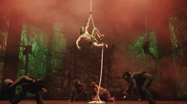 Imagen de una escena del musical