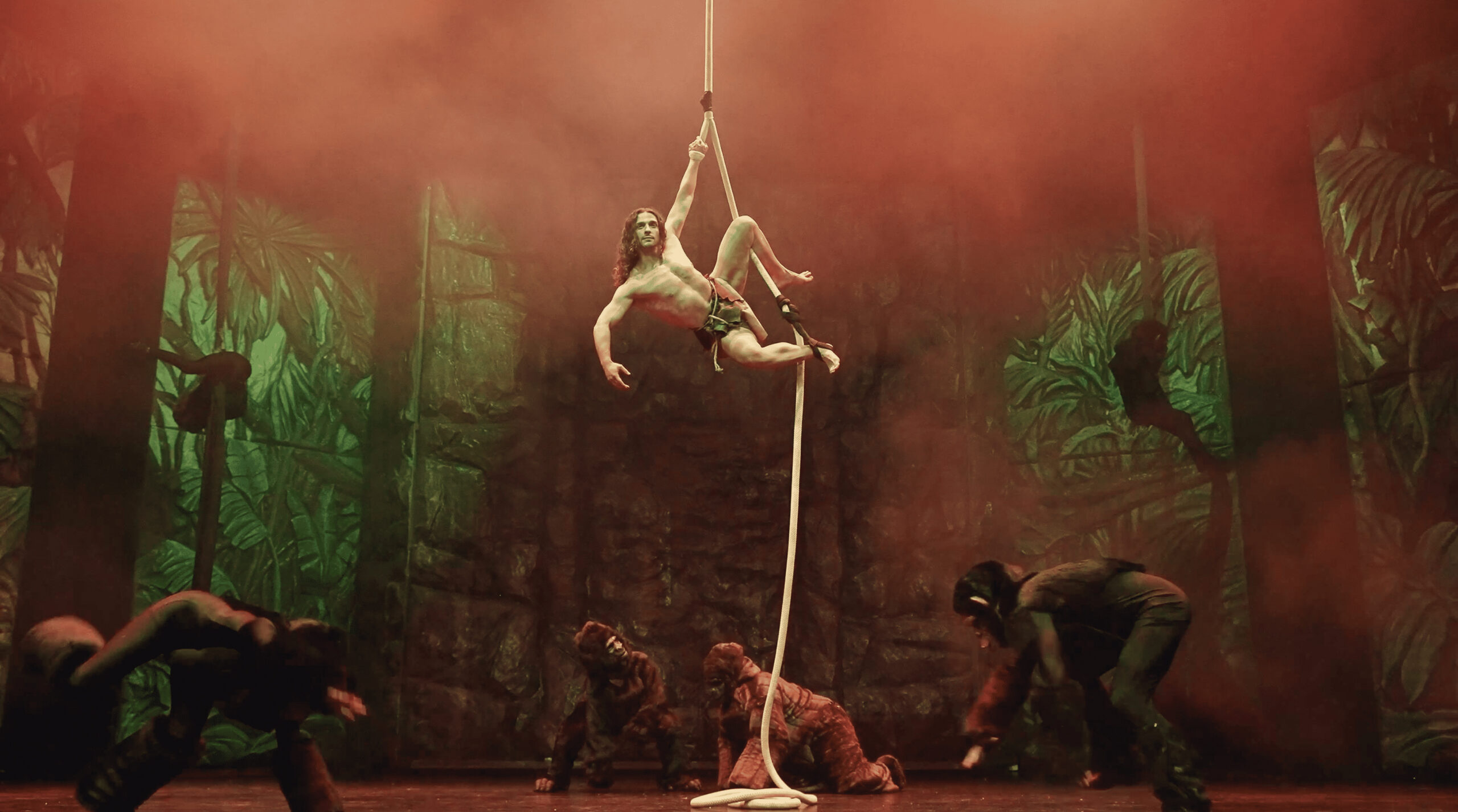 Imagen de una escena del musical