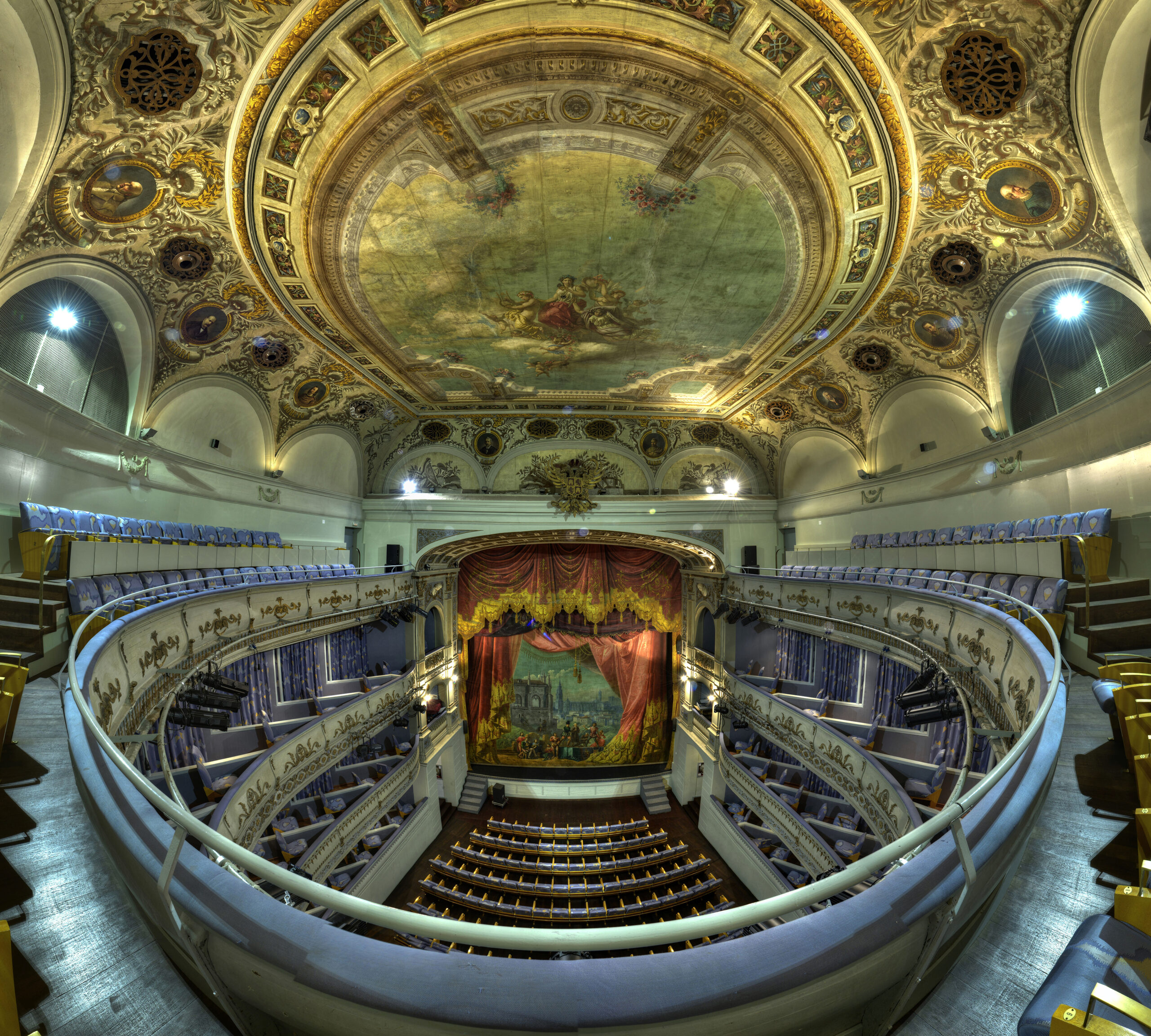 Panorámica del Teatro de Rojas de Toledo