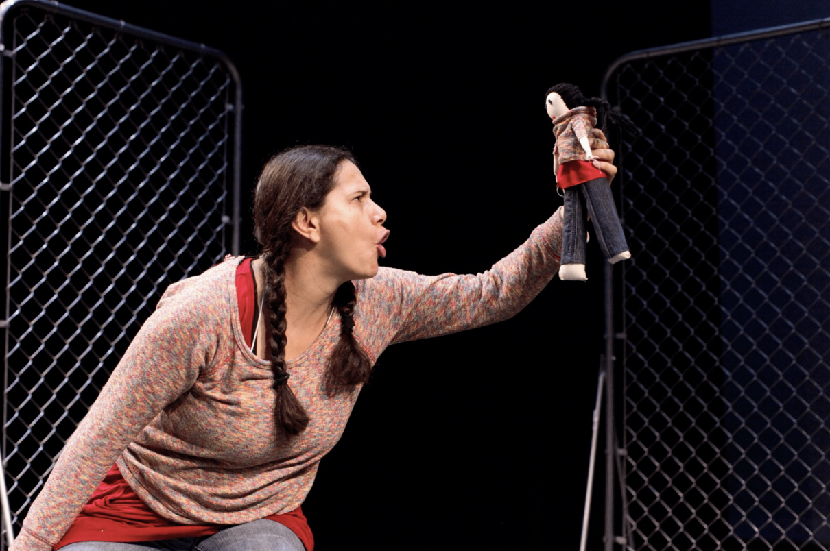 Una escena de la obra "Úrsula. Dejarse ir en el viento"