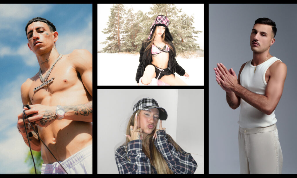 We$t Dubai (izda), Alverdi (arriba), Kyne (abajo) y Beauty Pikete (derecha)